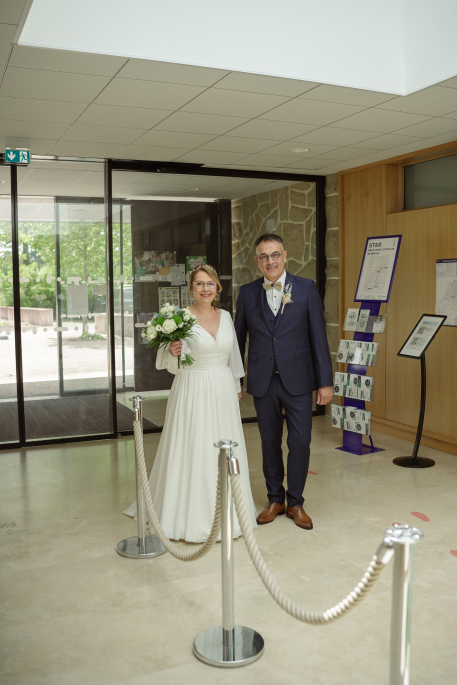 Photo mariage B&P – Portrait
