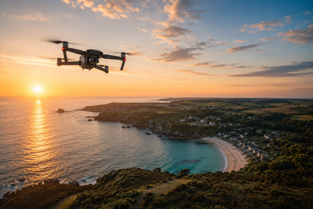 Mariage en Bretagne : Les avantages des prises de vue par drone pour vos projets